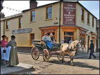 The New Inn Pub on the High Street at Blists Hill