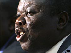 Phe MDC nói ông Tsvangirai đã giành được 50.3% phiếu bầu