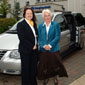 SRosemary with special VIP guest - Margaret Mountford