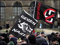 Nazi demontrations in Germany