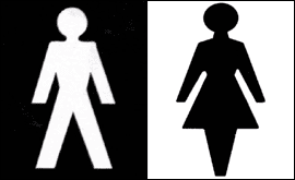 Toilet signs
