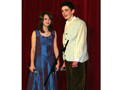 Sibi a Hywel - y prif gymeriadau