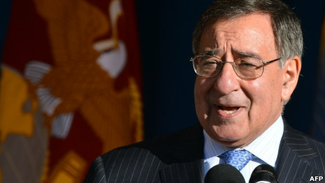 即将卸任的美国国防部长帕内塔(12/02/2013)