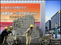 Cảnh xây dựng ở Trung Quốc