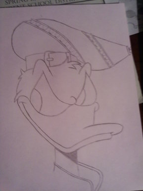 Donald duck from kingdom hearts 2