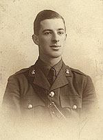 F Douglas Gunning - 6th Inniskillings - Photo dated 16th February