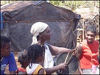 Quilombolas no batuque