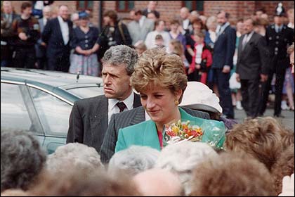 Princess Diana in Alfreton