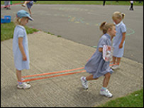 Activate games at Woodhall Primary School