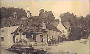 The market cross at Castle Combe