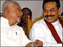 President in an election rally in Hambantota (photo Sudath Silva)