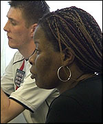 Learning together at an evening class