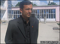 داوود نعیمی شهردار بغلان مرکزی