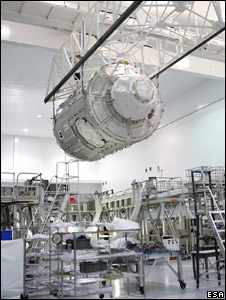 Node 3 and the Cupola are prepared for flight