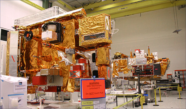 Metop-B and Metop-C being prepared for launch