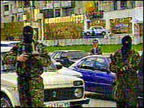 कॉकअसस में रूसी सुरक्षाकर्मी