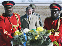 Lula, na Namíbia (Foto: Ricardo Stuckert/Agência Brasil)