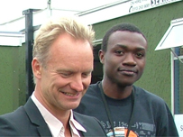 Antony meets Sting