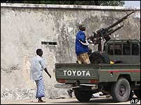Các tay súng đã xuất hiện trở lại trên đường phố Mogadishu