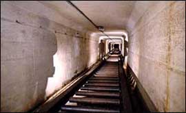 A tunnel in Monkton farley