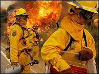 Incêndio na California