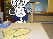 Alice in the doctor's surgery