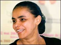 A ministra Marina Silva (foto: Martin D'Ávila)