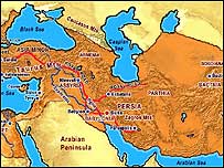 نقشه ايران باستان