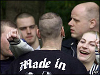 У Росії зростає кількість скінхедів та рівень ксенофобії