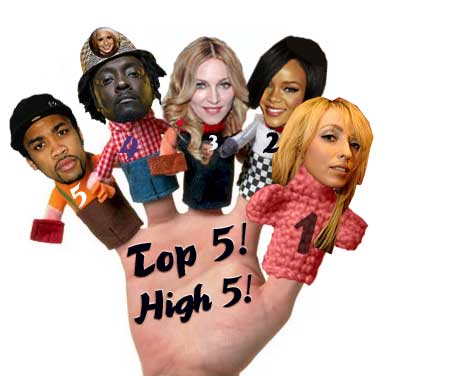Top Five High Five