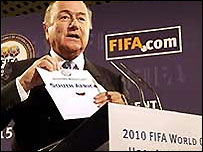 FIFA Başkanı Blatter