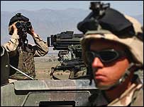 سربازان آمريكائى و افغان