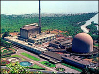 Usina nuclear na Índia (arquivo)