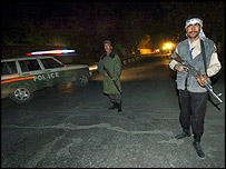 محل حمله راکتی 