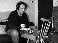 Martin Stephenson at the controls