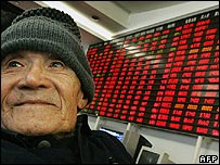 Çin'de borsa