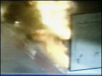 दुर्घटना के बाद का दृश्य