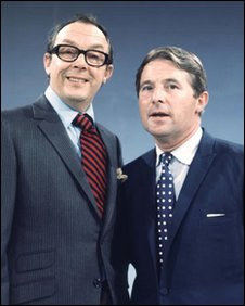Morecambe and Wise - almost as much of a part of Christmas TV as Richard Moss