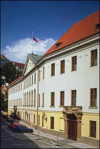 Budova parlamentu ČR