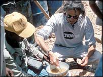 Bob Geldof v Etiopii