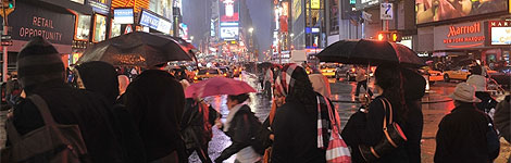 In terms of weather it was terrible