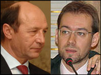 Traian Băsescu şi Tudor Chiuariu