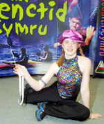 Charlotte o Ysgol Penweddig - cyntaf - Dawns Unigol 