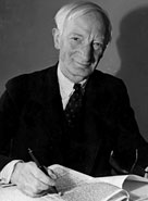 William Beveridge, responsible for the 'Beveridge Report' which has since formed the basis for much social legislation c.1943