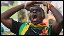 A ghanaian fan