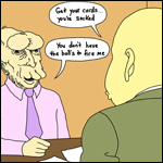 One of the animators' creations