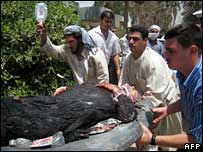 Iraquiano ferido em explosão em Suleiman Beg