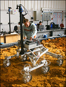 UK exomars rover prototype