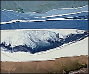 Painting by Anna Mazek