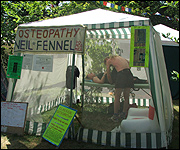 One of the therapies on offer